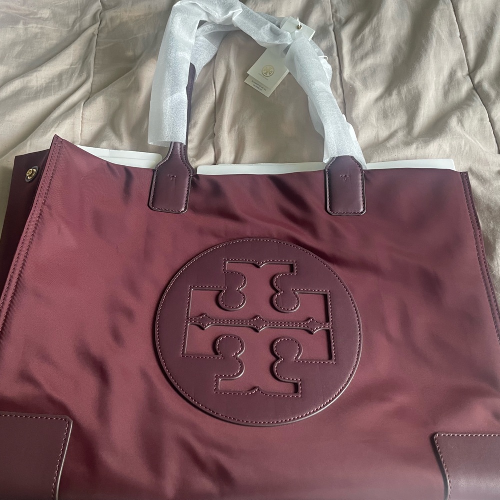 Tory Burch Deep Burgundy Tote